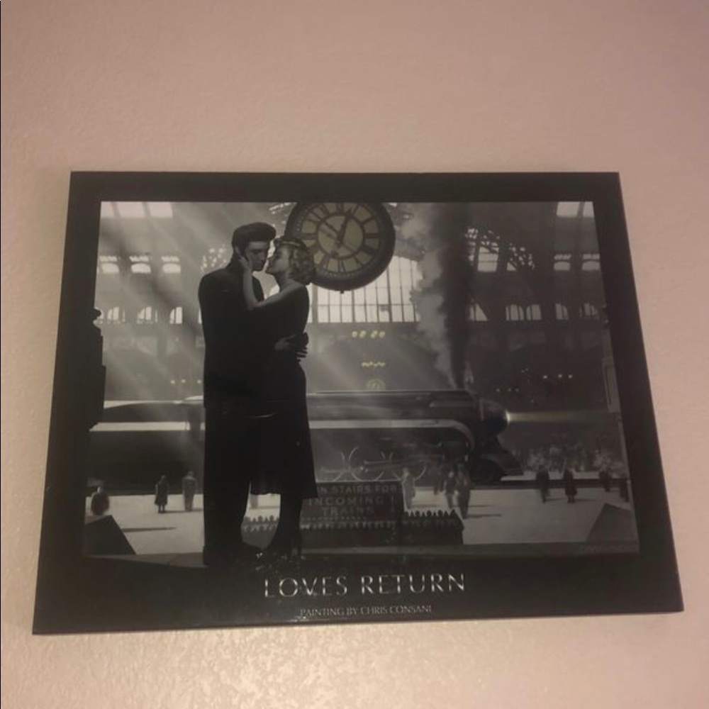 Set of 2 Elvis and Marilyn Monroe portraits